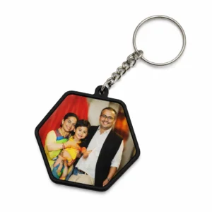 Personalized Photo Key Ring squar