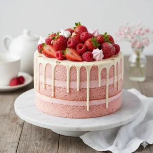 Pink Charm Cake