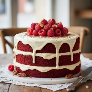 Red Velvet Indulgence Cake