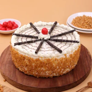 Classic Butterscotch Round Cake