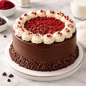 Choco Red Velvety Cake