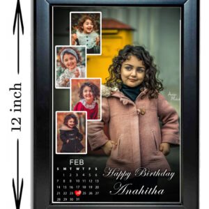 Birthday Photo Frame Burdwan Personalized Calendar Gift